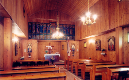 Dřevěný kostelík v Blansku